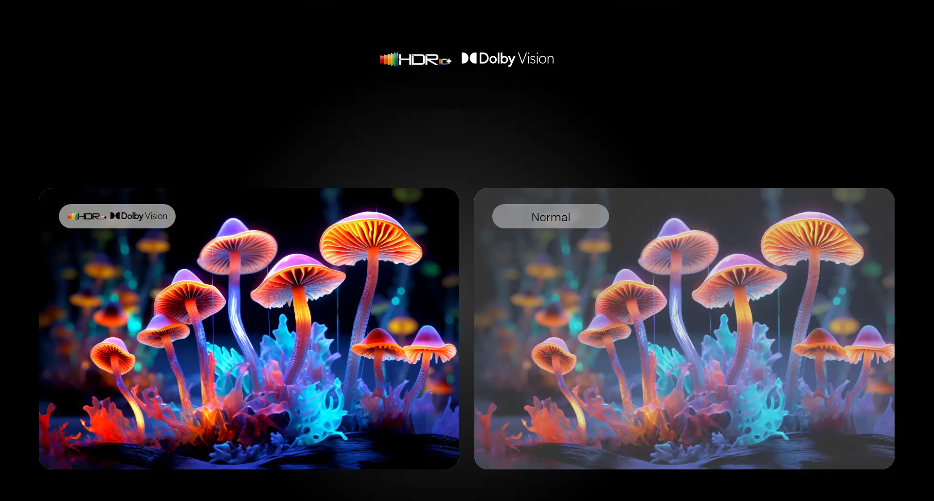 11 - Metz MQE7600 - HDR10+ и Dolby Vision в сравнение с обикновена картина