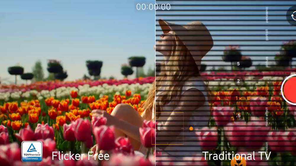 Flicker free