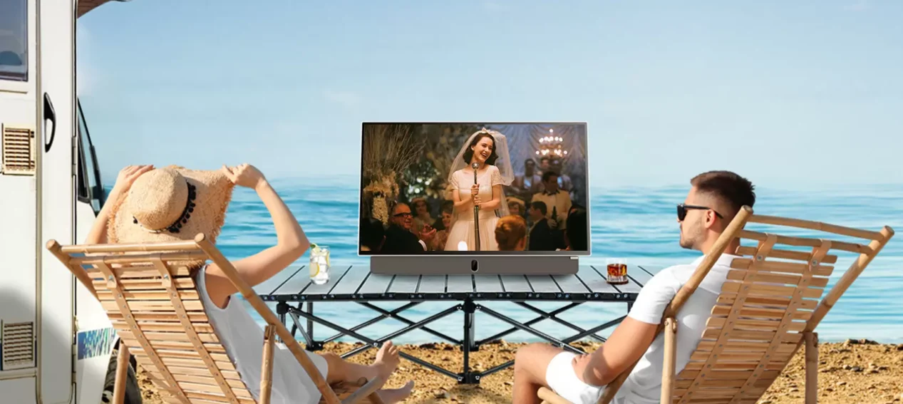 Metz Lifestyle Portable TV: Enjoy Stunning 2K FHD LED Quality Anywhere You Go